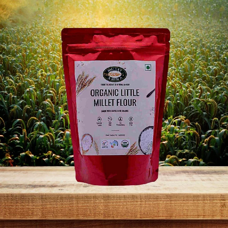 Millet Amma Certified Organic Little Millet Flour (Pack of 2), 500 g-9.webp